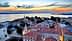 Aerial view of Zadar city with rooftops and the sea during sunset. - Olive Oil Times