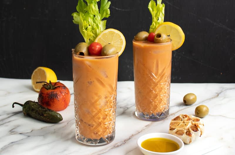 Olive Oil Roasted Bloody Mary Mix