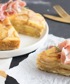 Spanish Potato & Egg Tortilla with Serrano Ham